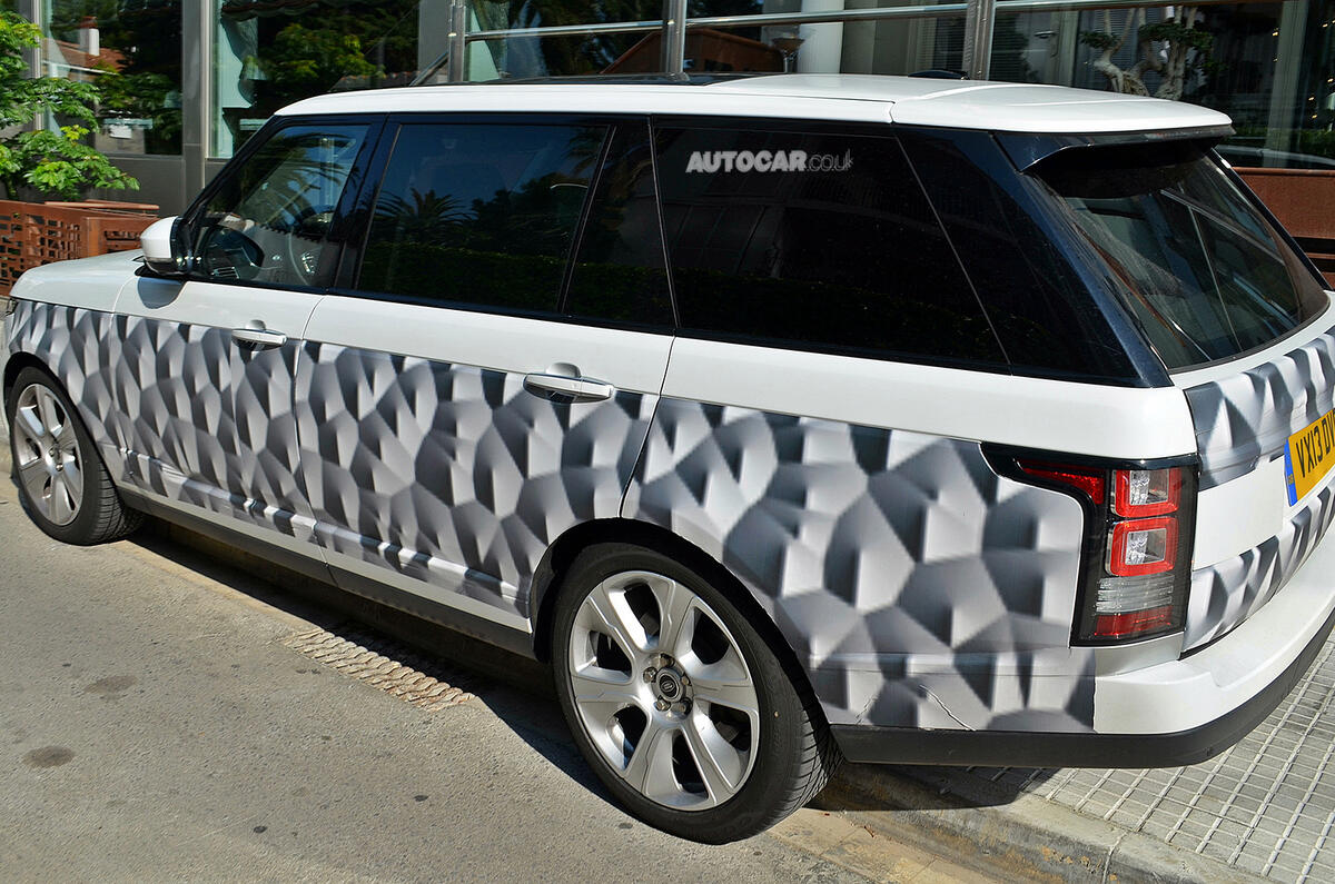 Range Rover long-wheelbase spotted