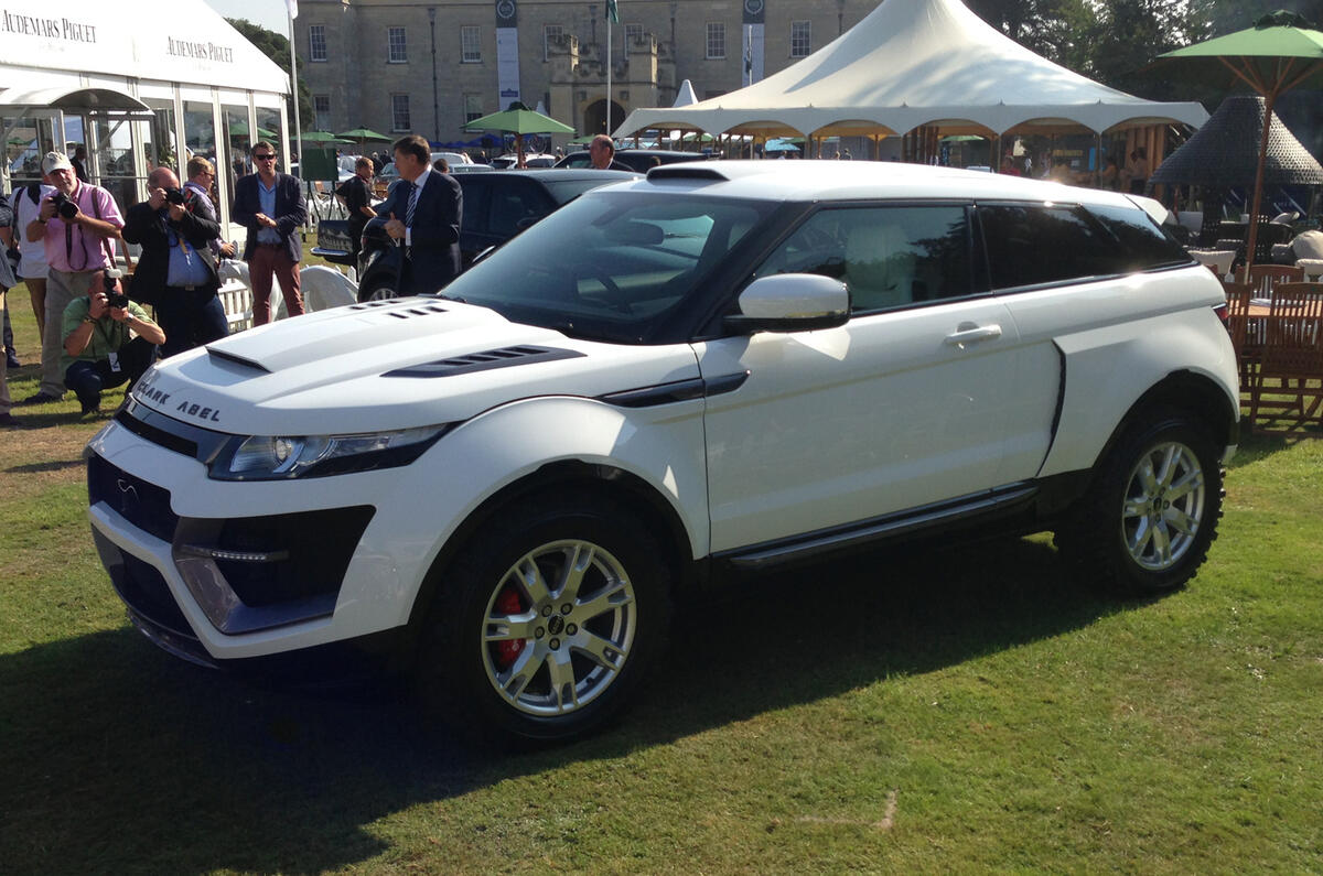 no title Salon Prive 2013: Clark Abel design Range Rover Evoque 'Dakar' revealed