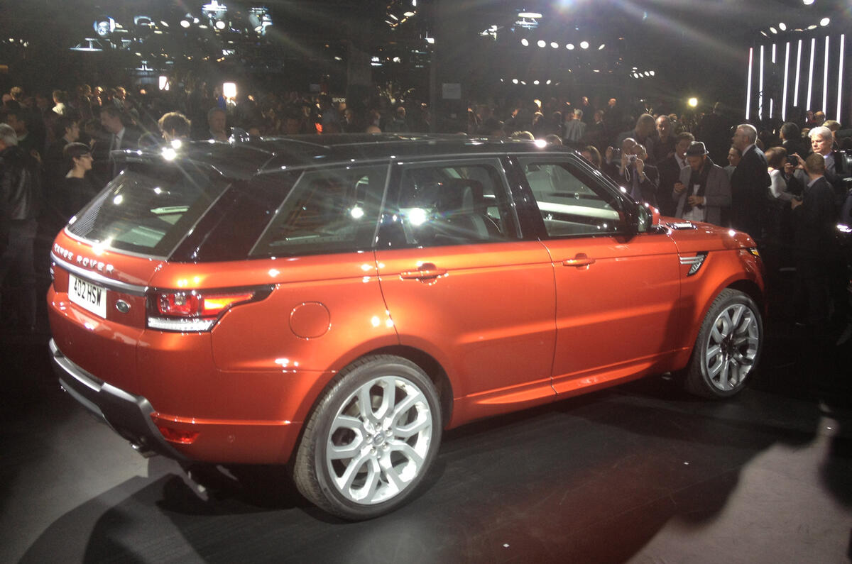 New York motor show: Range Rover Sport