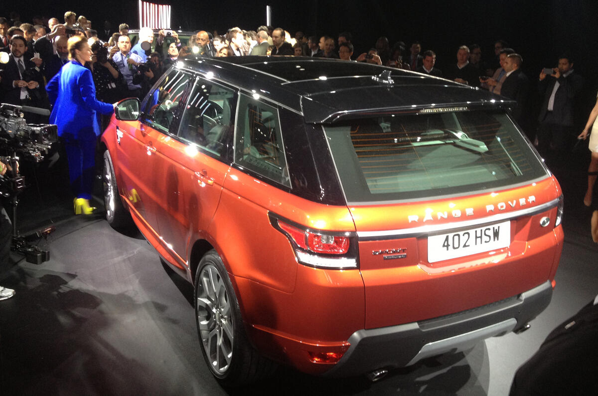 New York motor show: Range Rover Sport