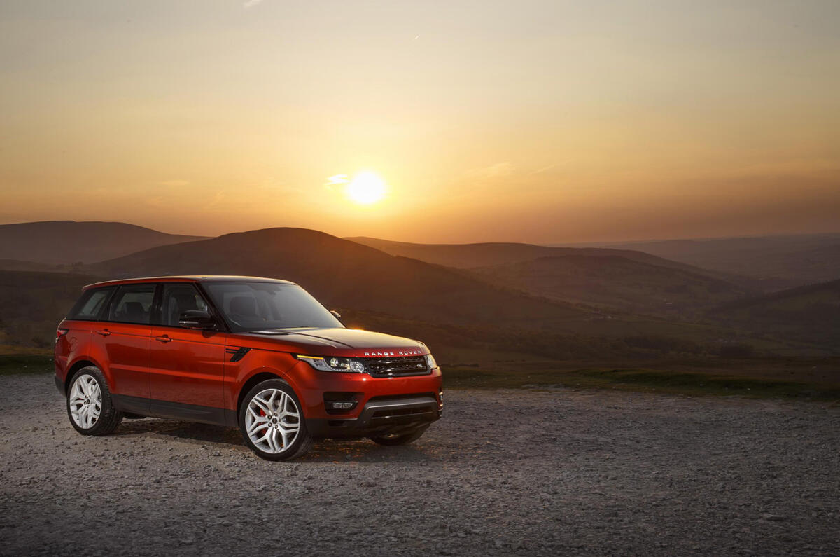 Range Rover Sport gets UK moving debut at Goodwood 