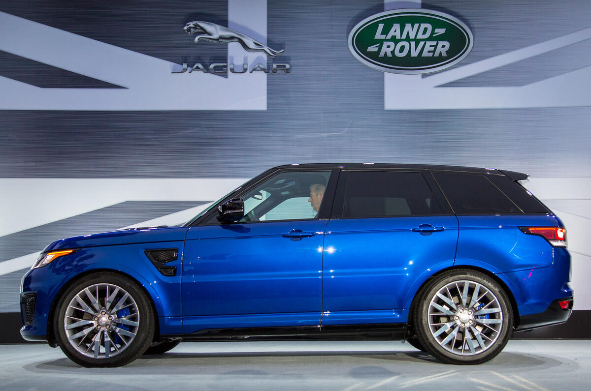 New 542bhp Range Rover Sport SVR revealed New 542bhp Range Rover Sport SVR revealed