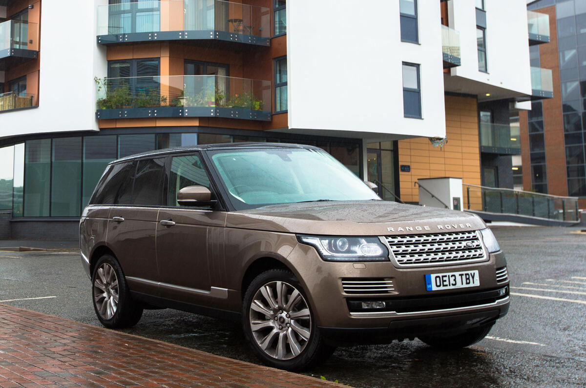 Presenting the laser-guided Range Rover of the future