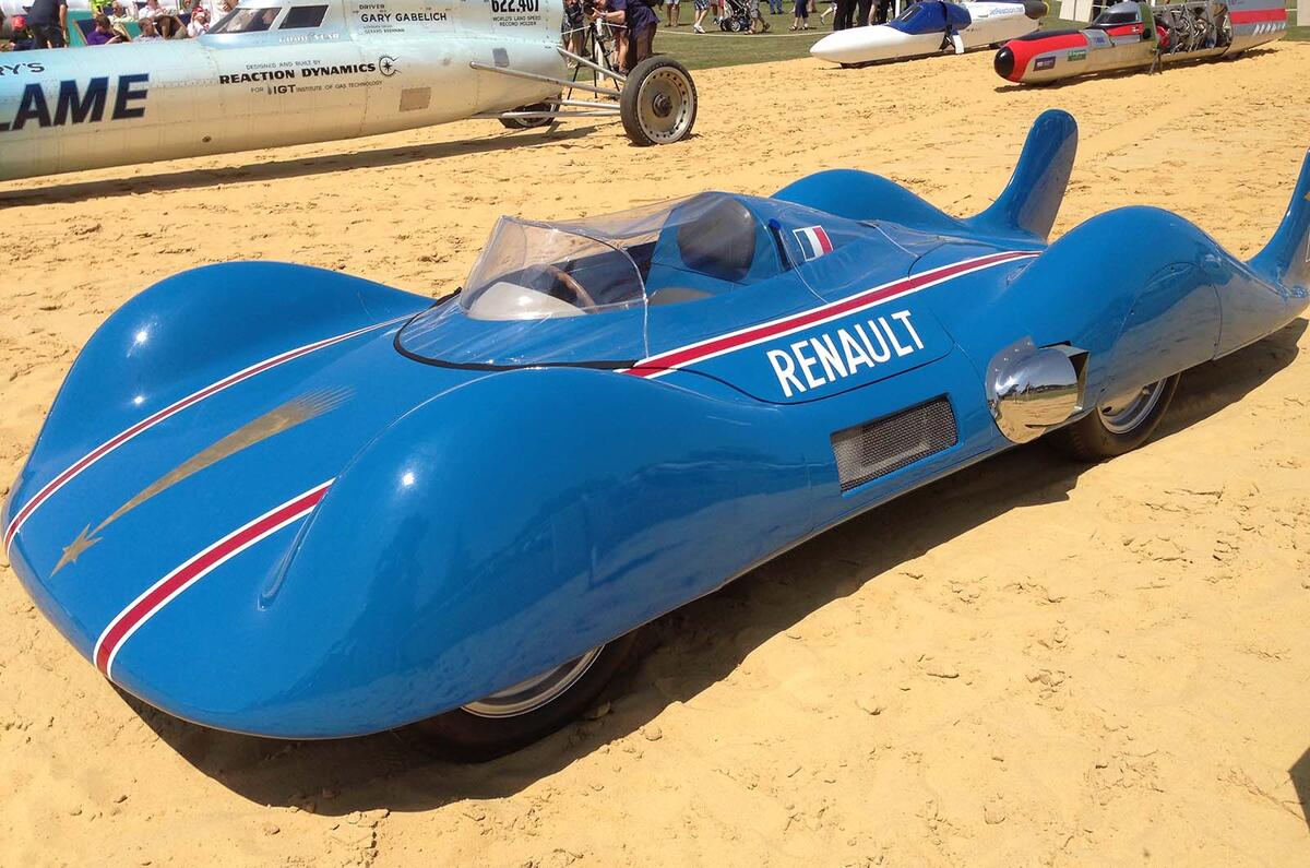 Land Speed Record holders at Goodwood