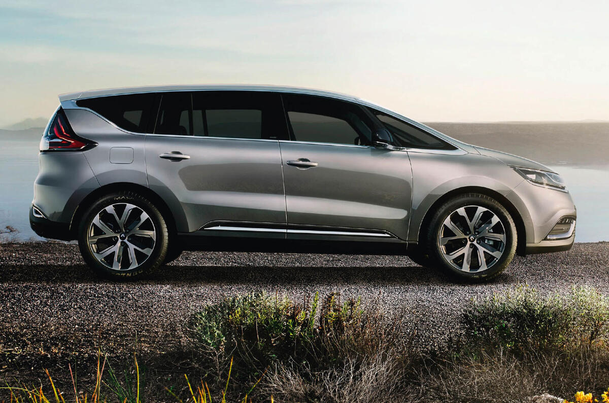 Renault reveals new Espace crossover Renault reveals new Espace crossover