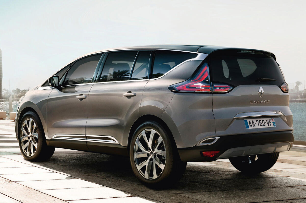 Renault reveals new Espace crossover Renault reveals new Espace crossover