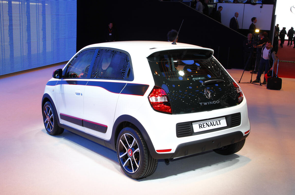 Turbo power for rear-drive Renault Twingo