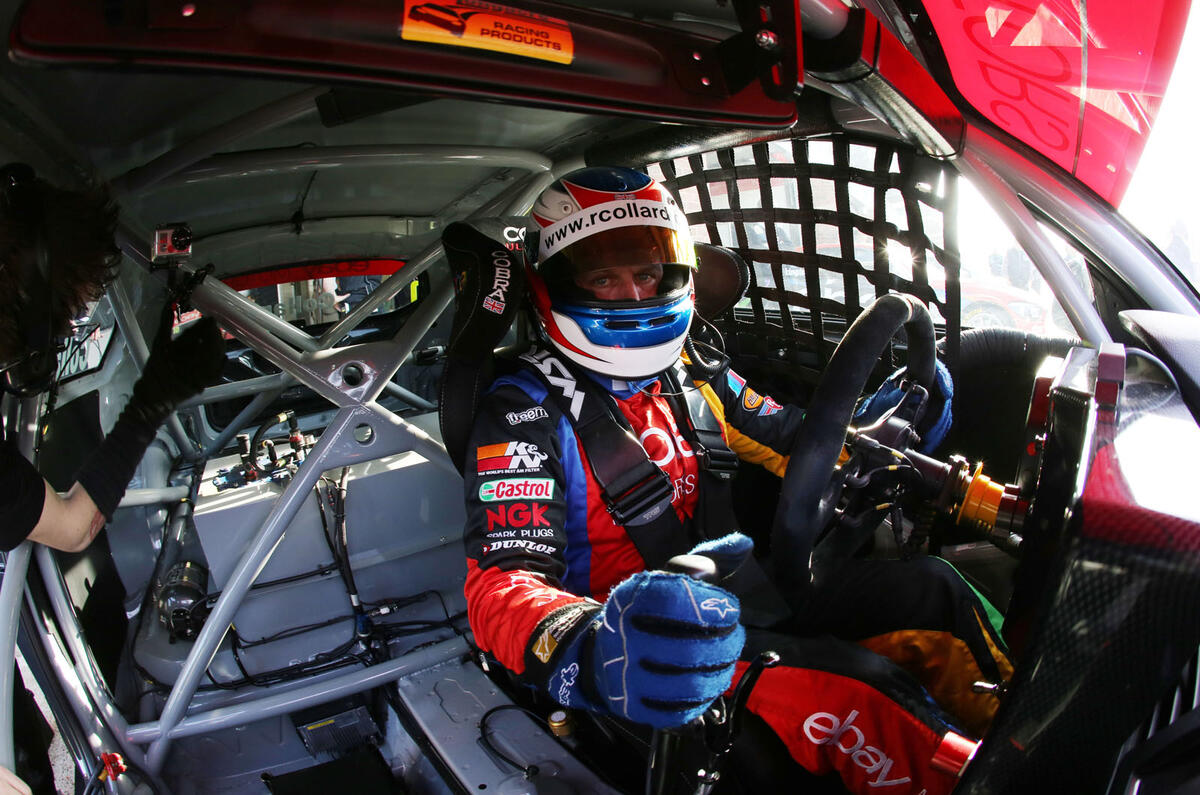 no title Andrew Jordan victorious in the opening round of BTCC 2014