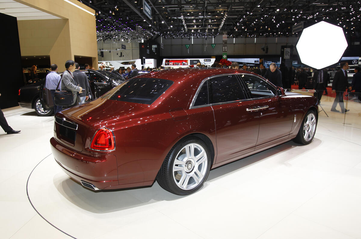 Rolls-Royce Ghost gets facelift