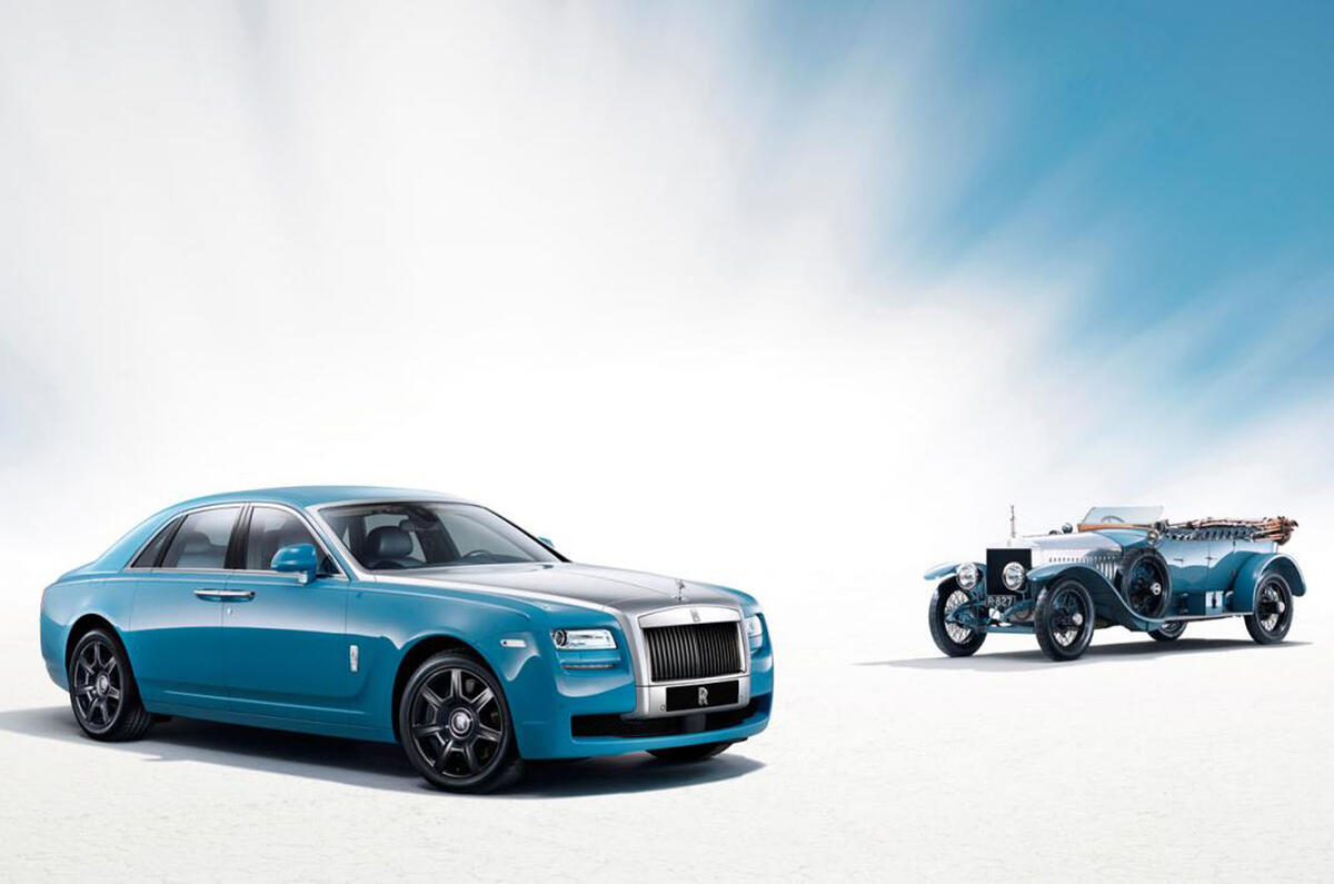 Shanghai motor show: Rolls-Royce Ghost Alpine Trial Centenary