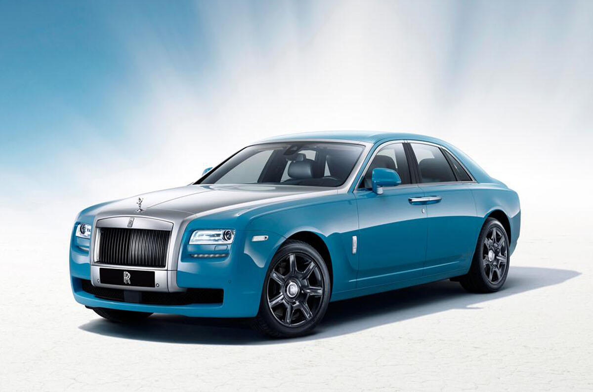 Shanghai motor show: Rolls-Royce Ghost Alpine Trial Centenary
