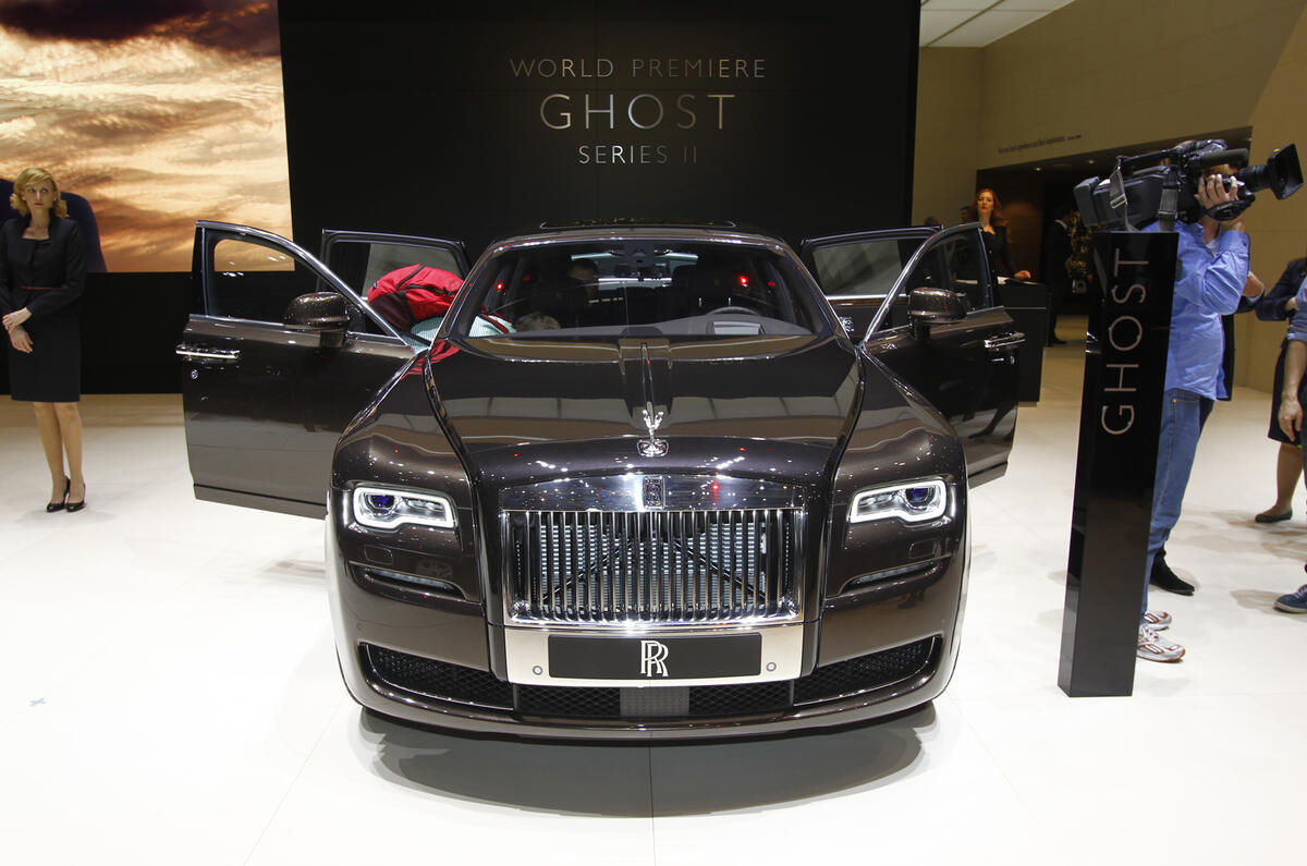 Rolls-Royce Ghost gets facelift