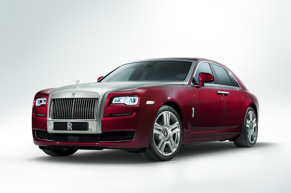 no title Rolls-Royce Ghost gets new facelift