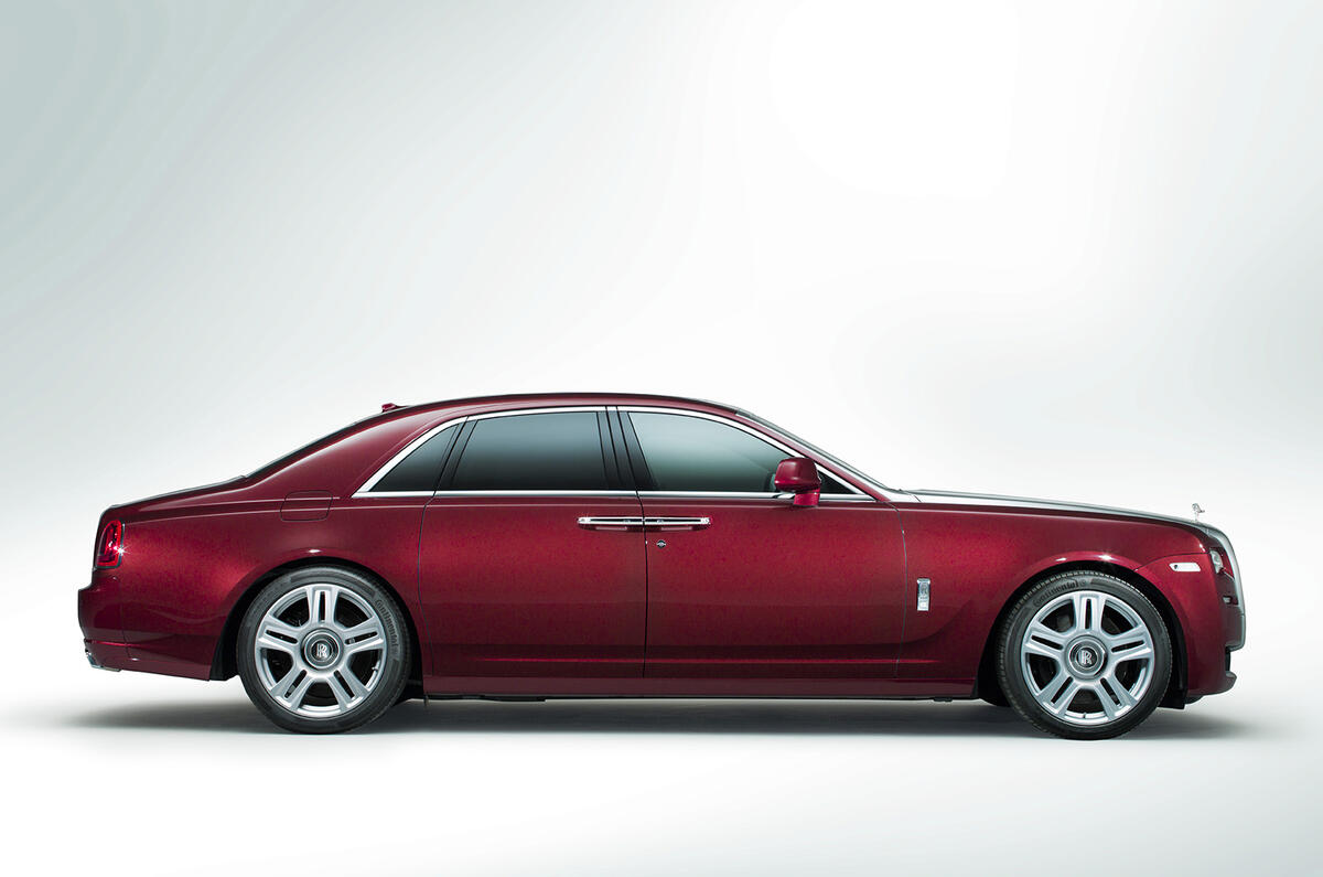 no title Rolls-Royce Ghost gets new facelift