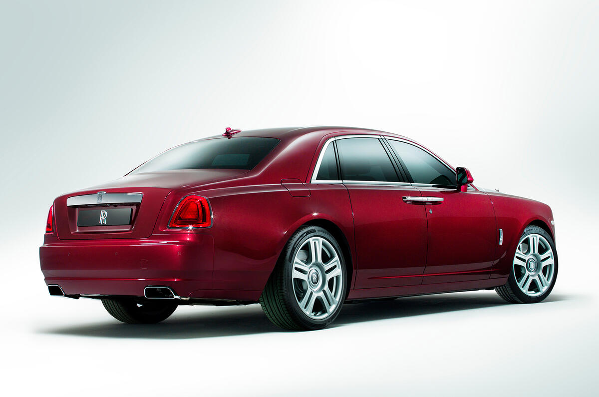 no title Rolls-Royce Ghost gets new facelift