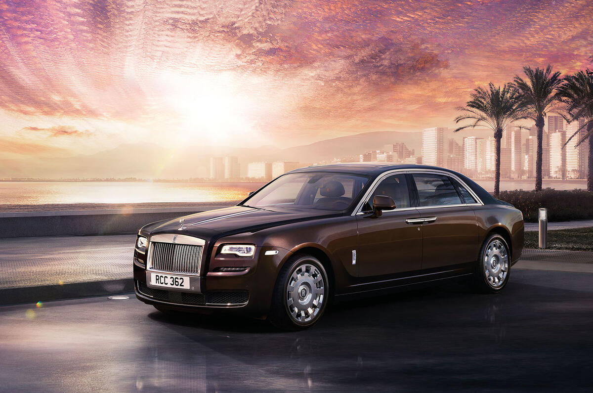 no title Rolls-Royce Ghost gets new facelift