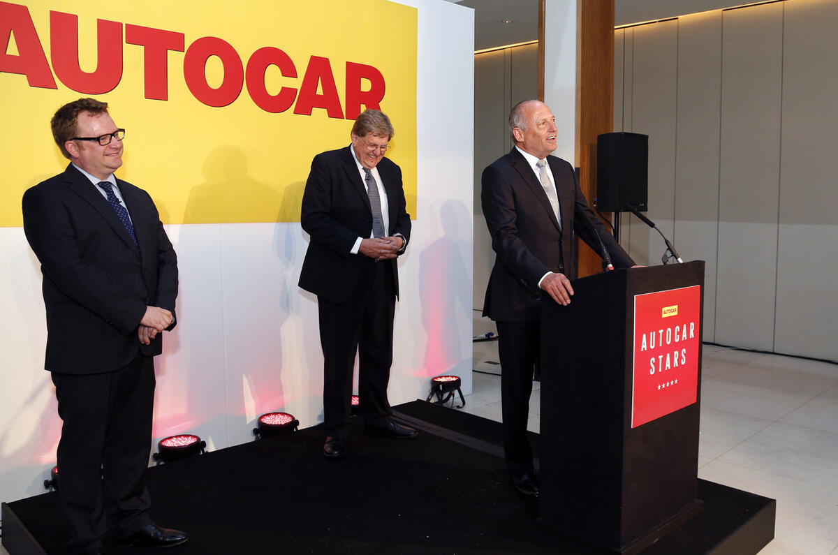 no title Honouring Ron Dennis and Tesla at Autocar’s new awards bash