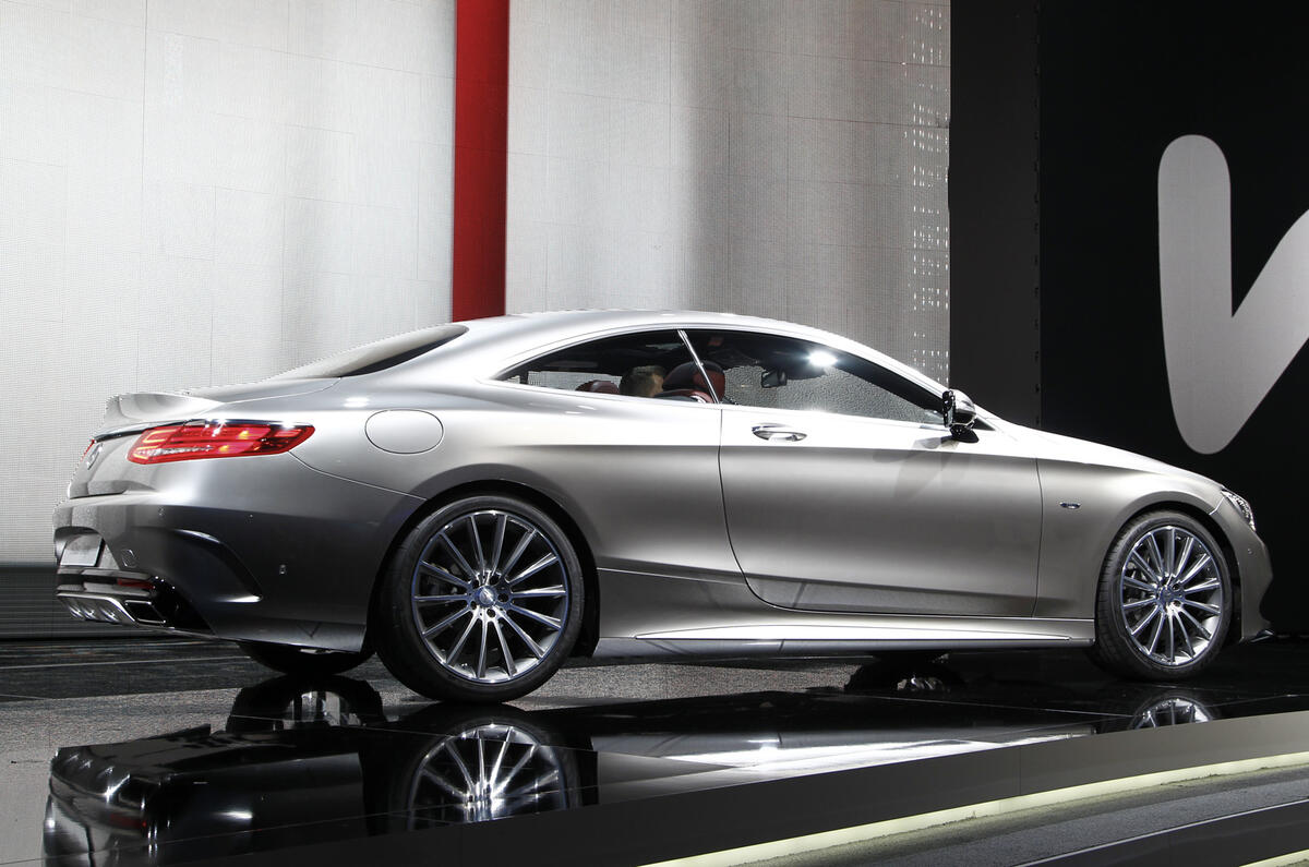 no title Mercedes-Benz S-class coupe revealed
