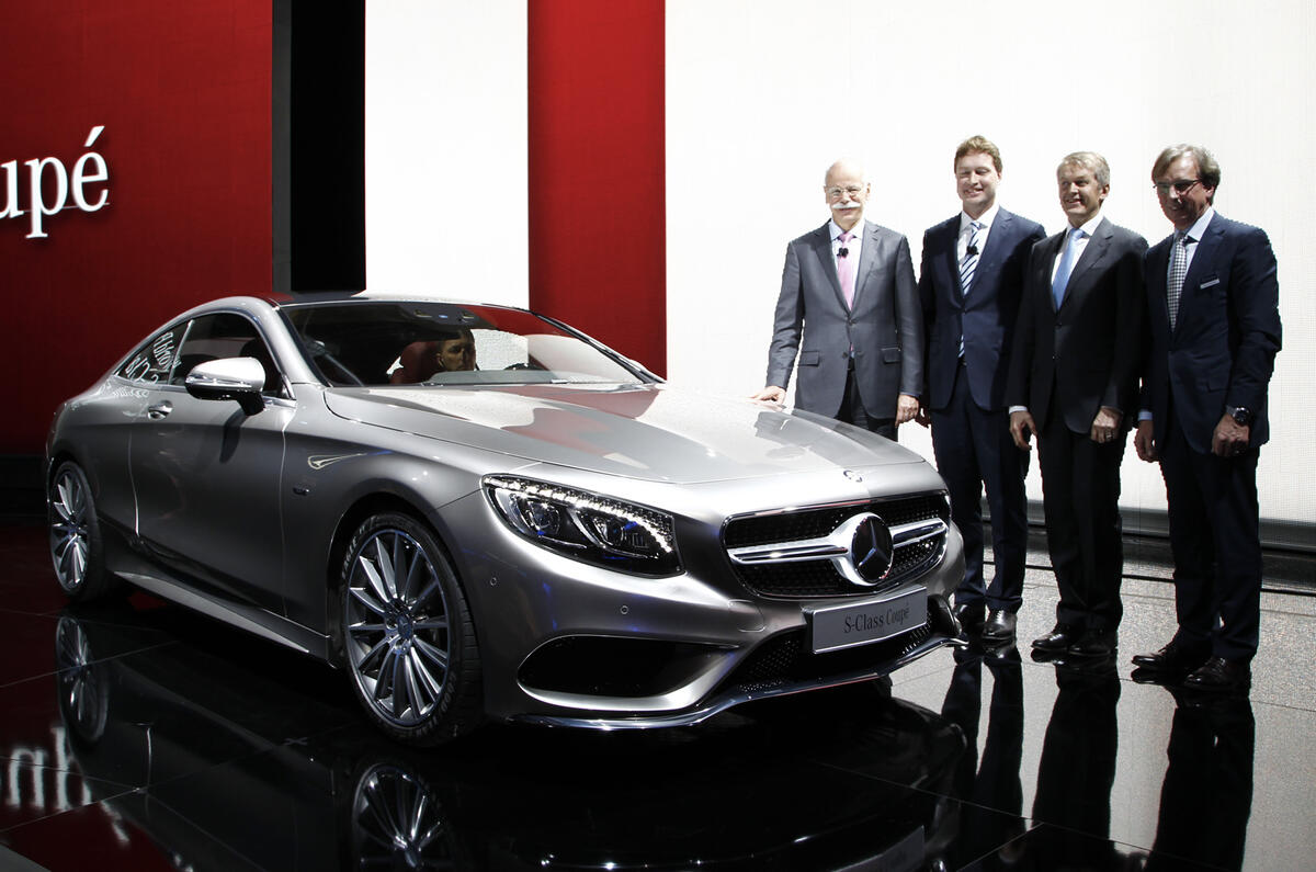 no title Mercedes-Benz S-class coupe revealed