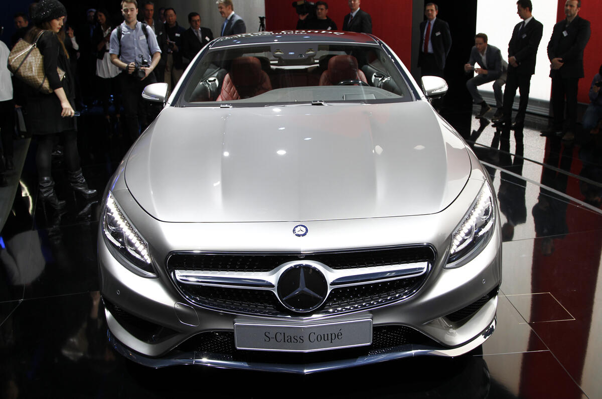 no title Mercedes-Benz S-class coupe revealed