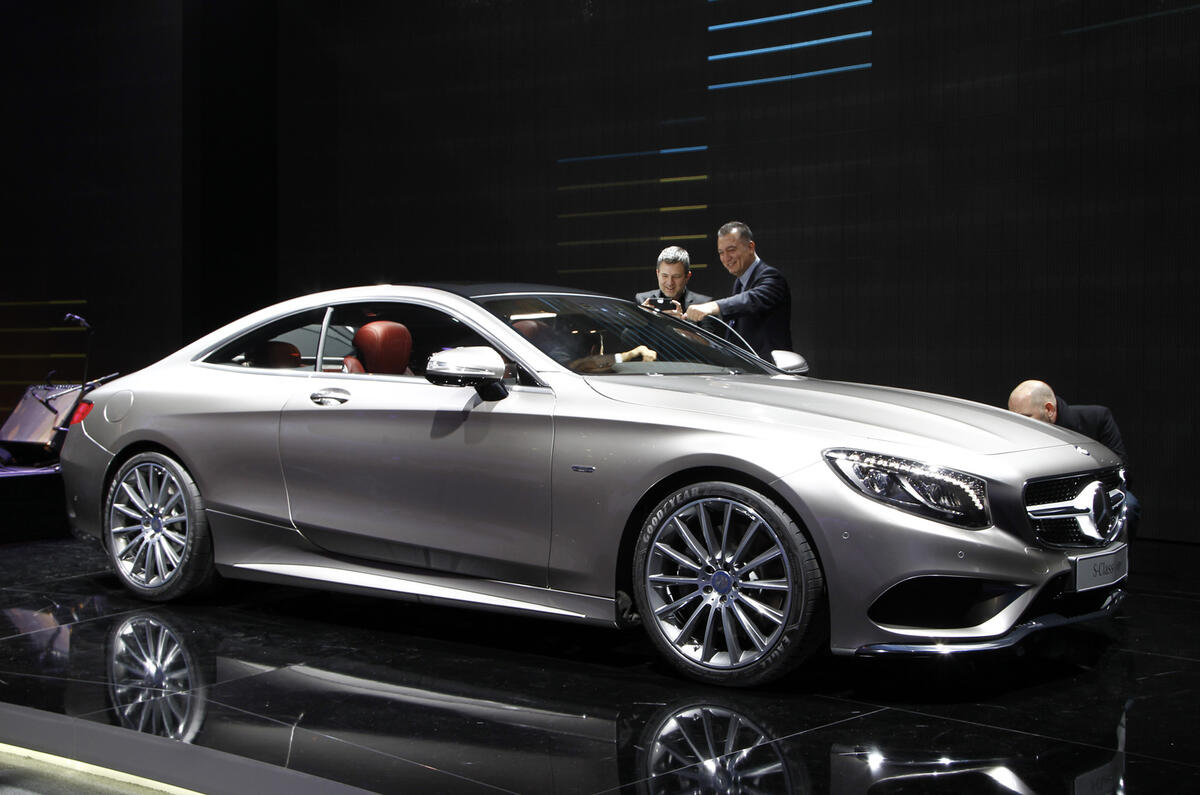 no title Mercedes-Benz S-class coupe revealed