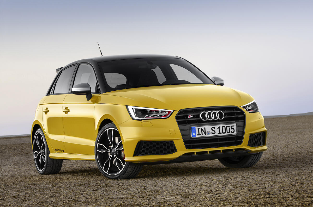 no title Audi reveals 228bhp S1 ahead of Geneva motor show
