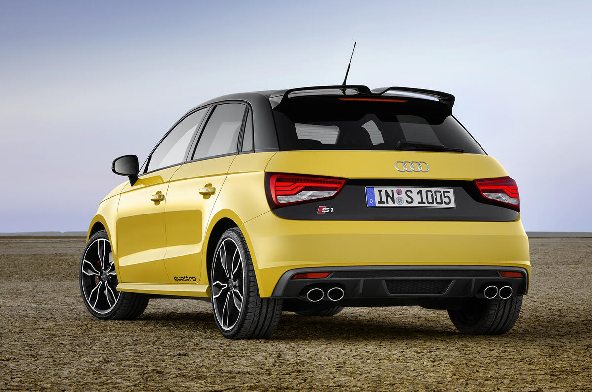 no title Audi reveals 228bhp S1 ahead of Geneva motor show