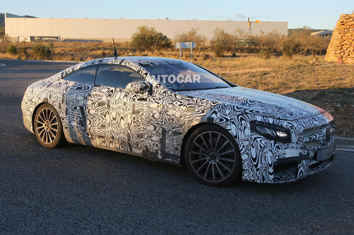 no title New Mercedes S63 AMG coupe spotted - latest pictures