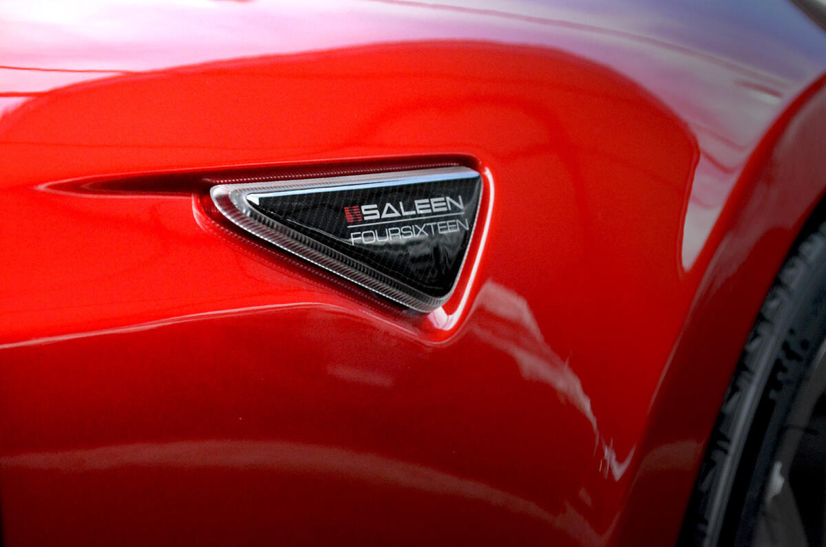 no title Saleen unveils performance electric vehicle based on Tesla Model S