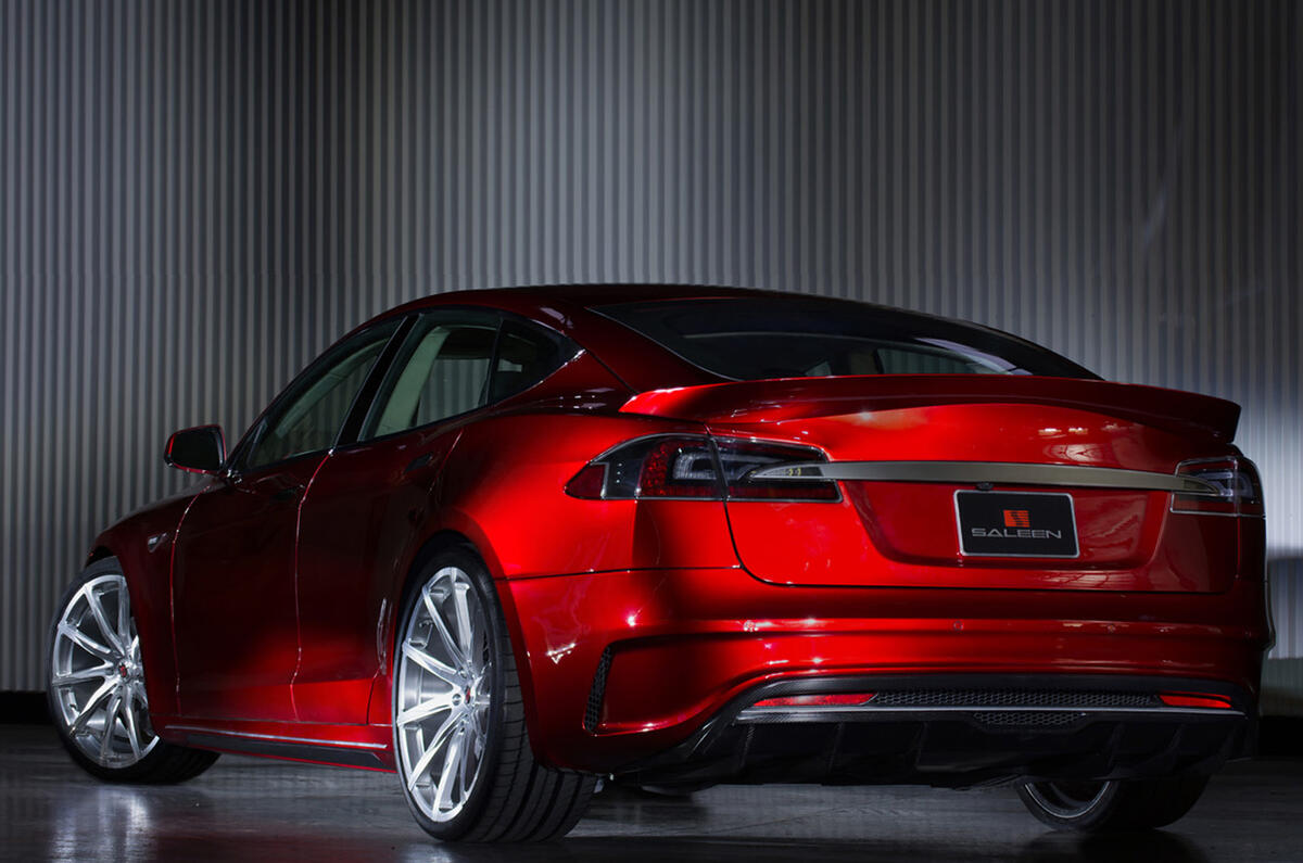 no title Saleen unveils performance electric vehicle based on Tesla Model S