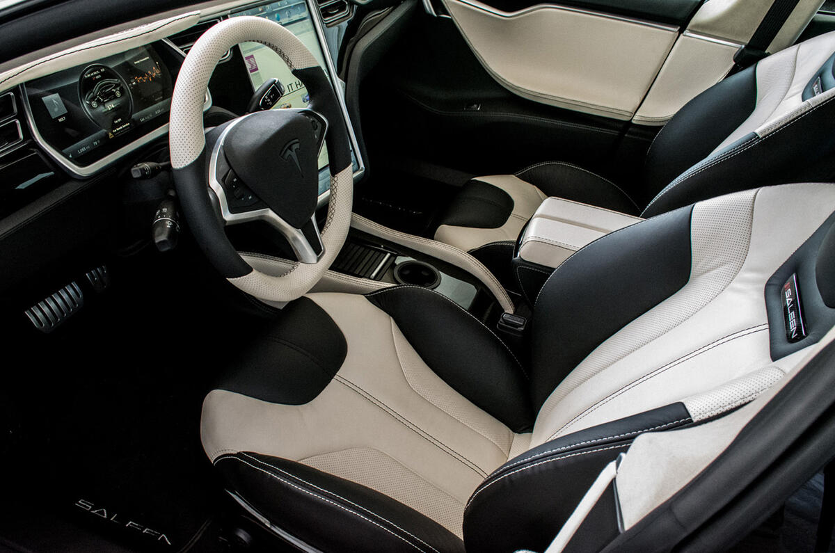 no title Saleen unveils performance electric vehicle based on Tesla Model S