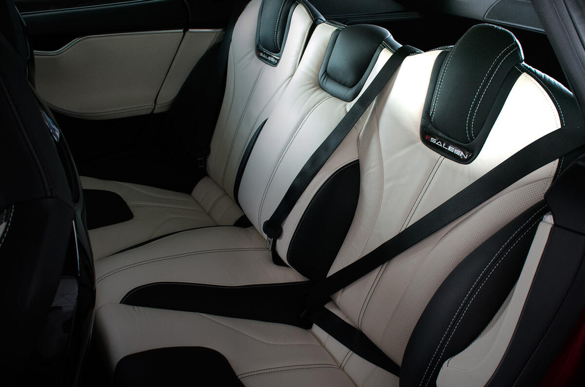 no title Saleen unveils performance electric vehicle based on Tesla Model S