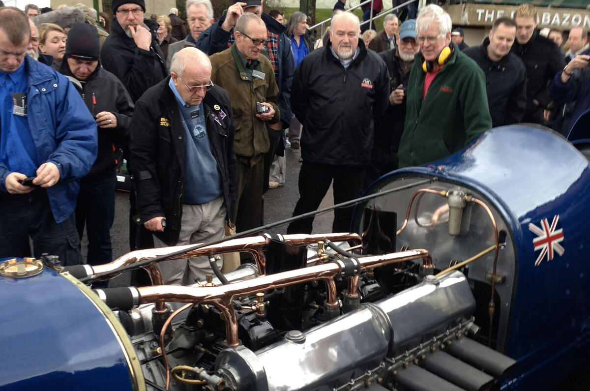 Land Speed Record winning Sunbeam runs again