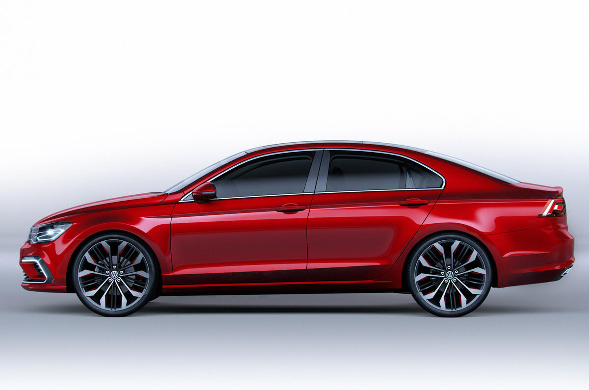 no title Volkswagen New Midsize Coupe concept unveiled at Beijing