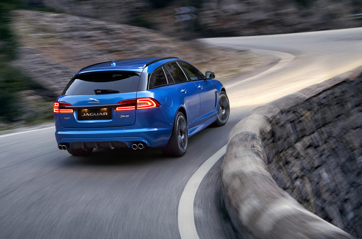 Jaguar XFR-S Sportbrake revealed with 542bhp