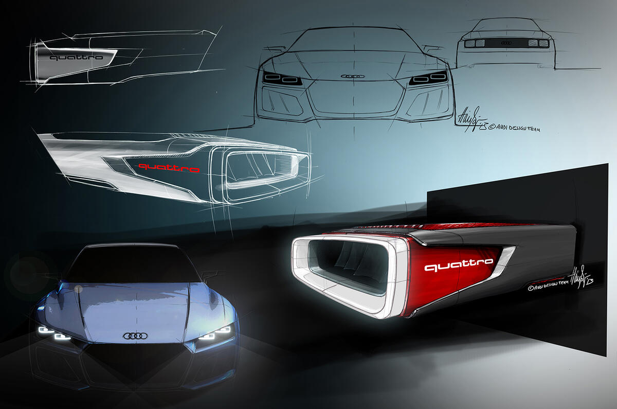 no title New Audi Quattro concept for Frankfurt