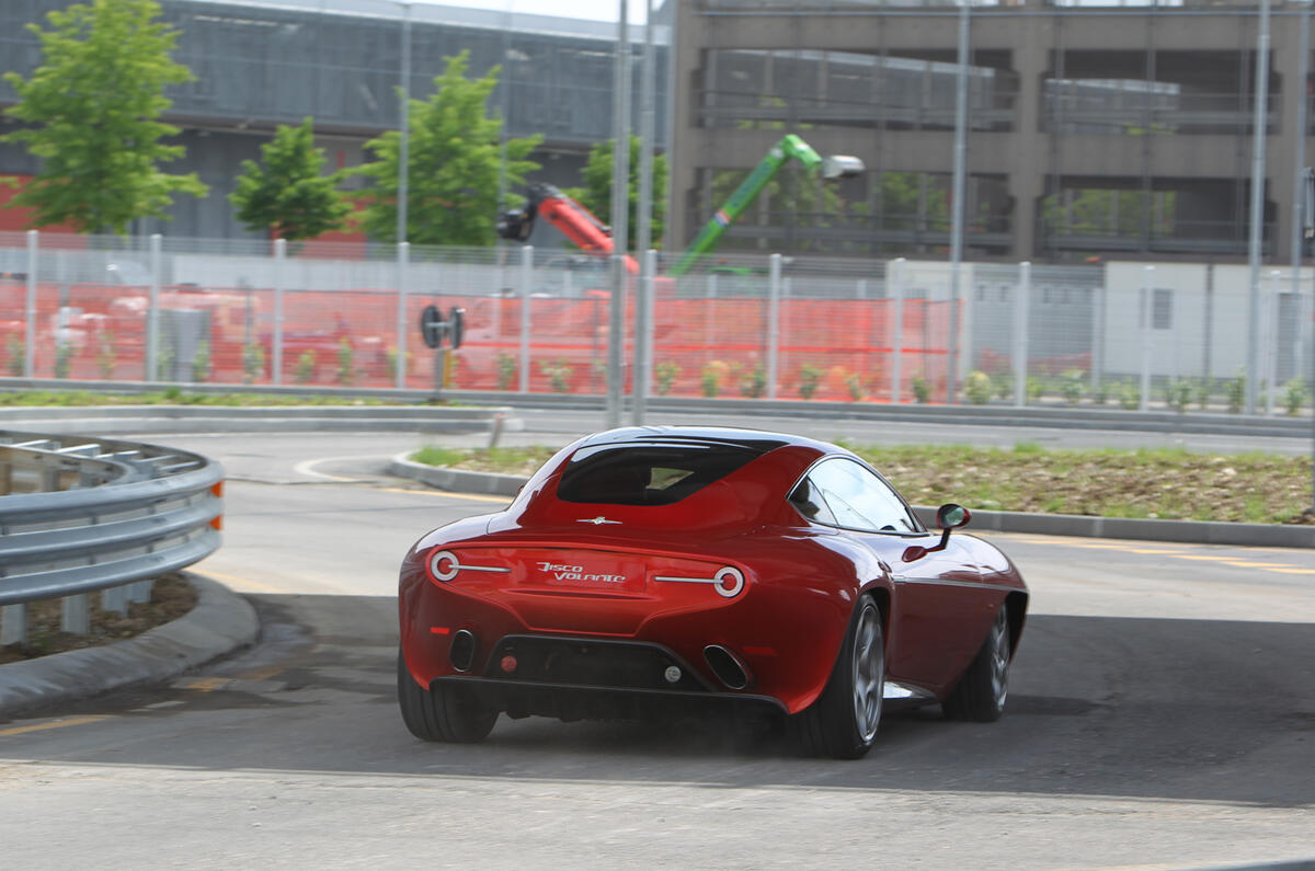 Touring Superleggera Disco Volante driven