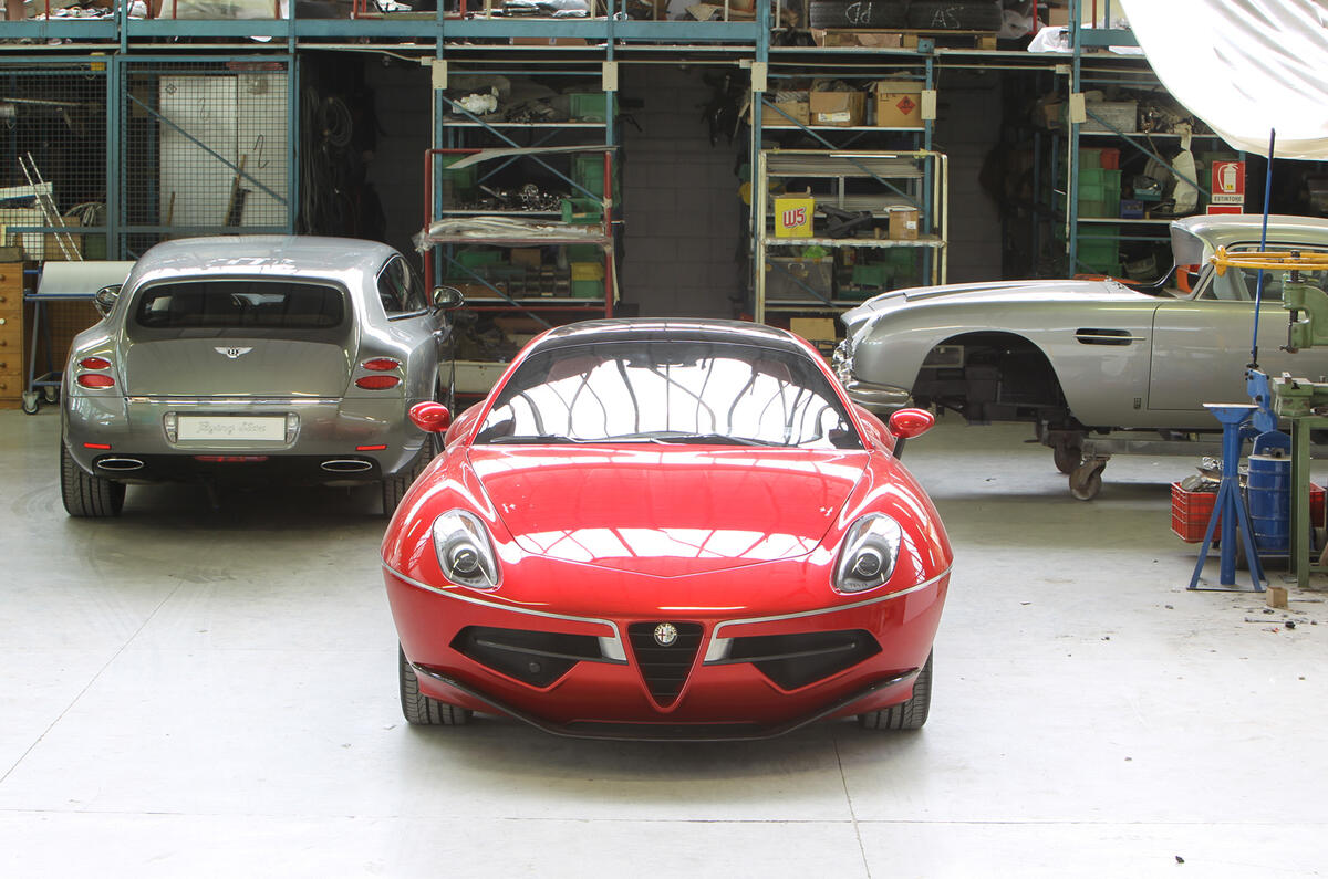 Touring Superleggera Disco Volante driven