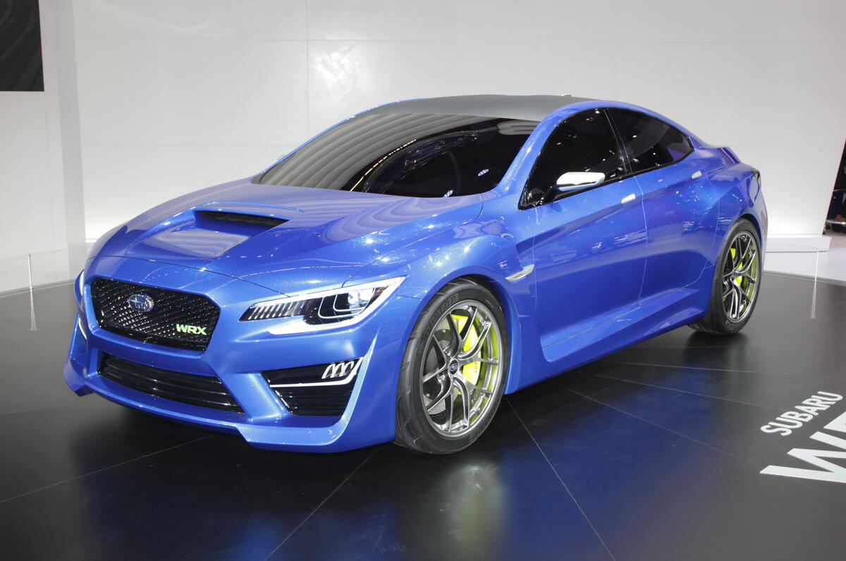 Frankfurt motor show 2013: Subaru WRX European debut