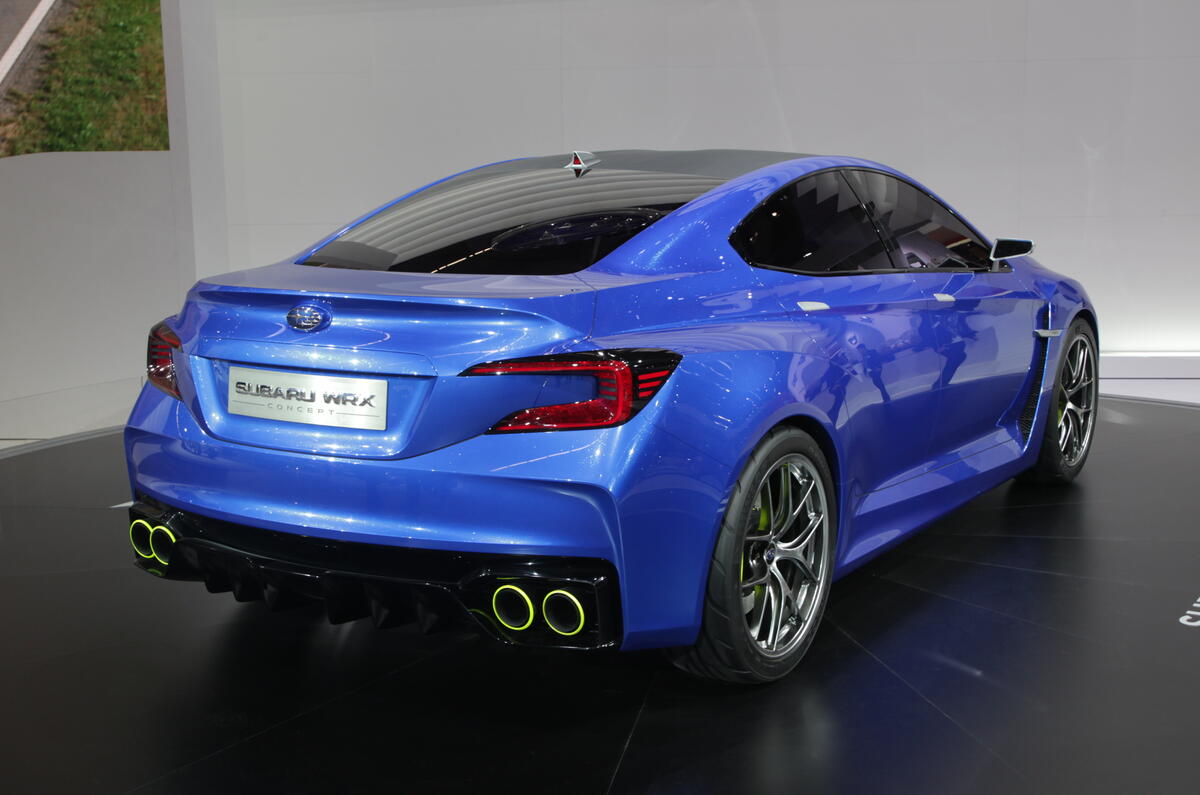 Frankfurt motor show 2013: Subaru WRX European debut