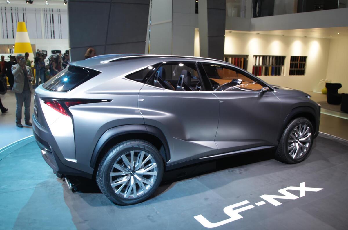 no title Frankfurt motor show 2013: Lexus LF-NX concept
