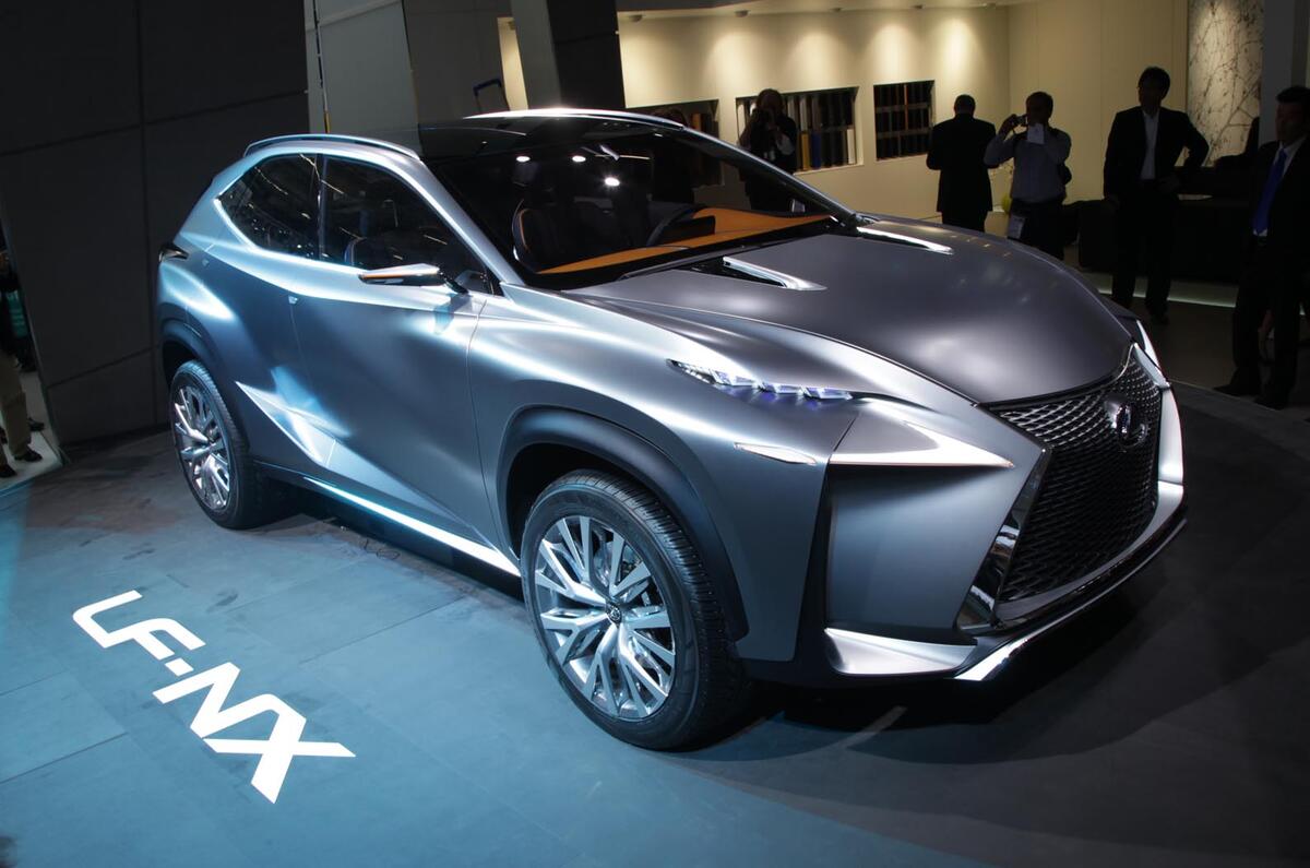 Production version of new Lexus LF NX leaked online