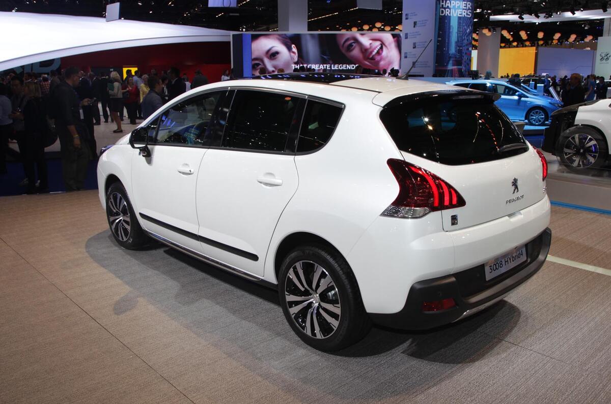 no title Frankfurt motor show 2013: Peugeot 3008 facelift