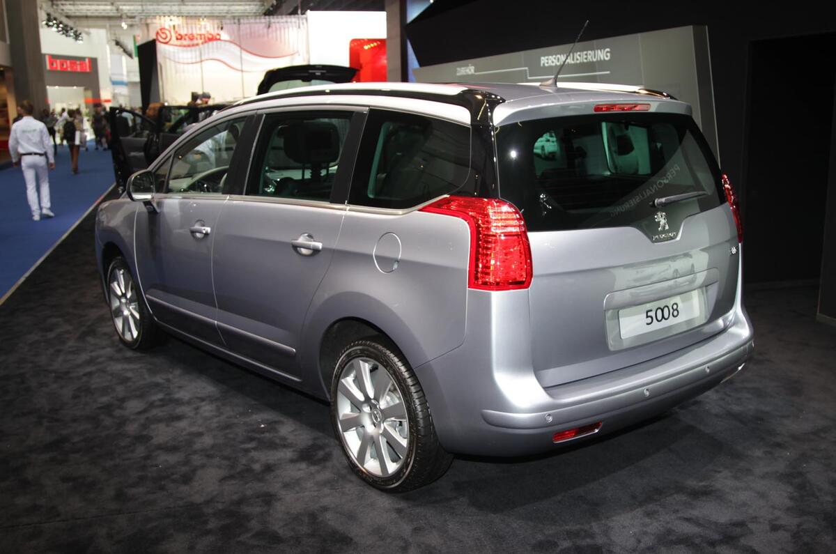 Frankfurt motor show 2013: Peugeot 5008 facelift 