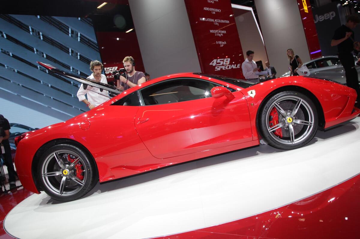 Ferrari 458 Speciale unveiled in Frankfurt