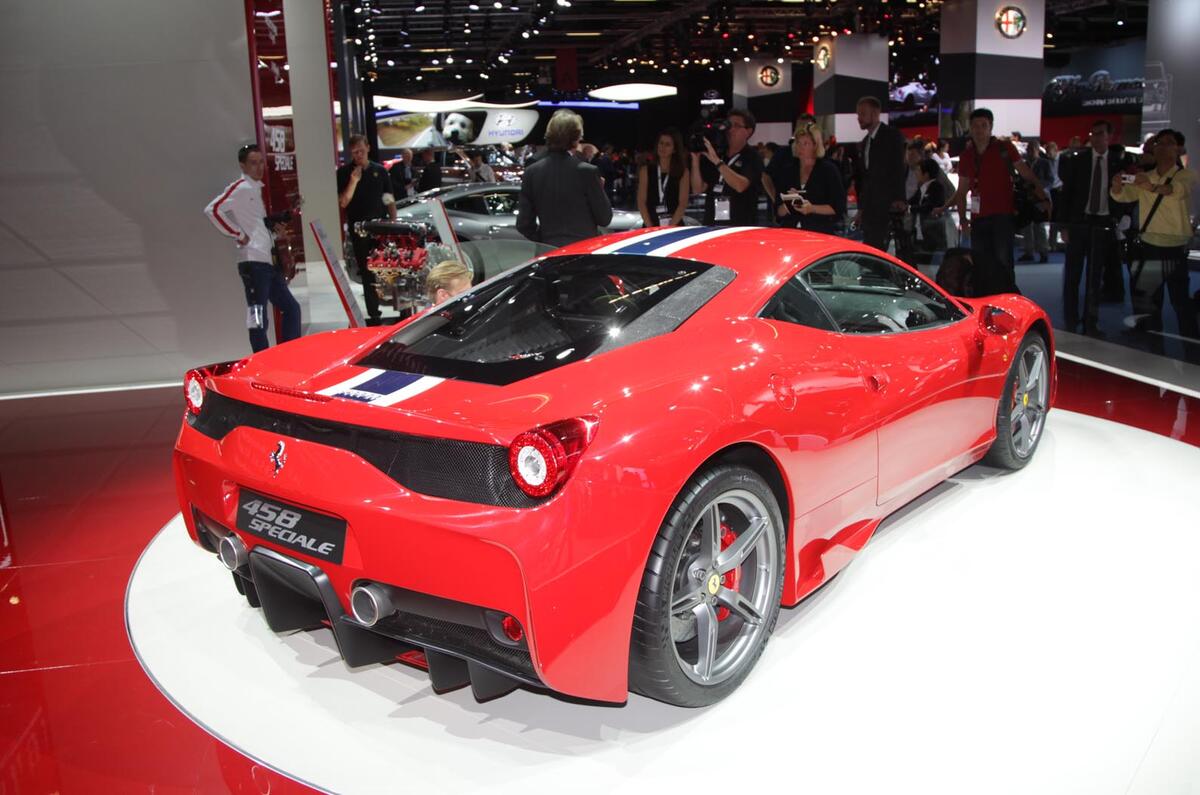 Ferrari 458 Speciale unveiled in Frankfurt