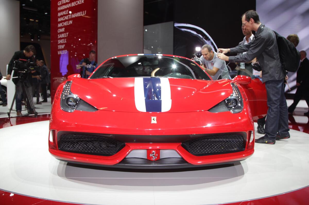 Ferrari 458 Speciale unveiled in Frankfurt