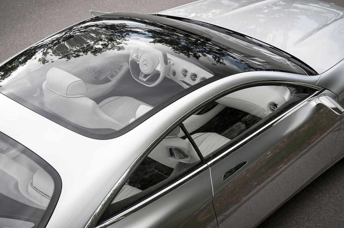 Mercedes' S-class coupe concept 'very close' to production car