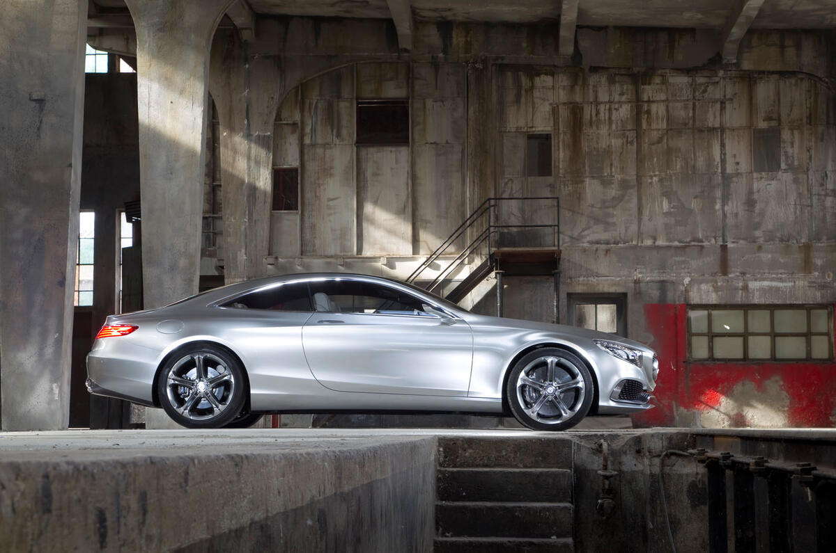 Mercedes' S-class coupe concept 'very close' to production car