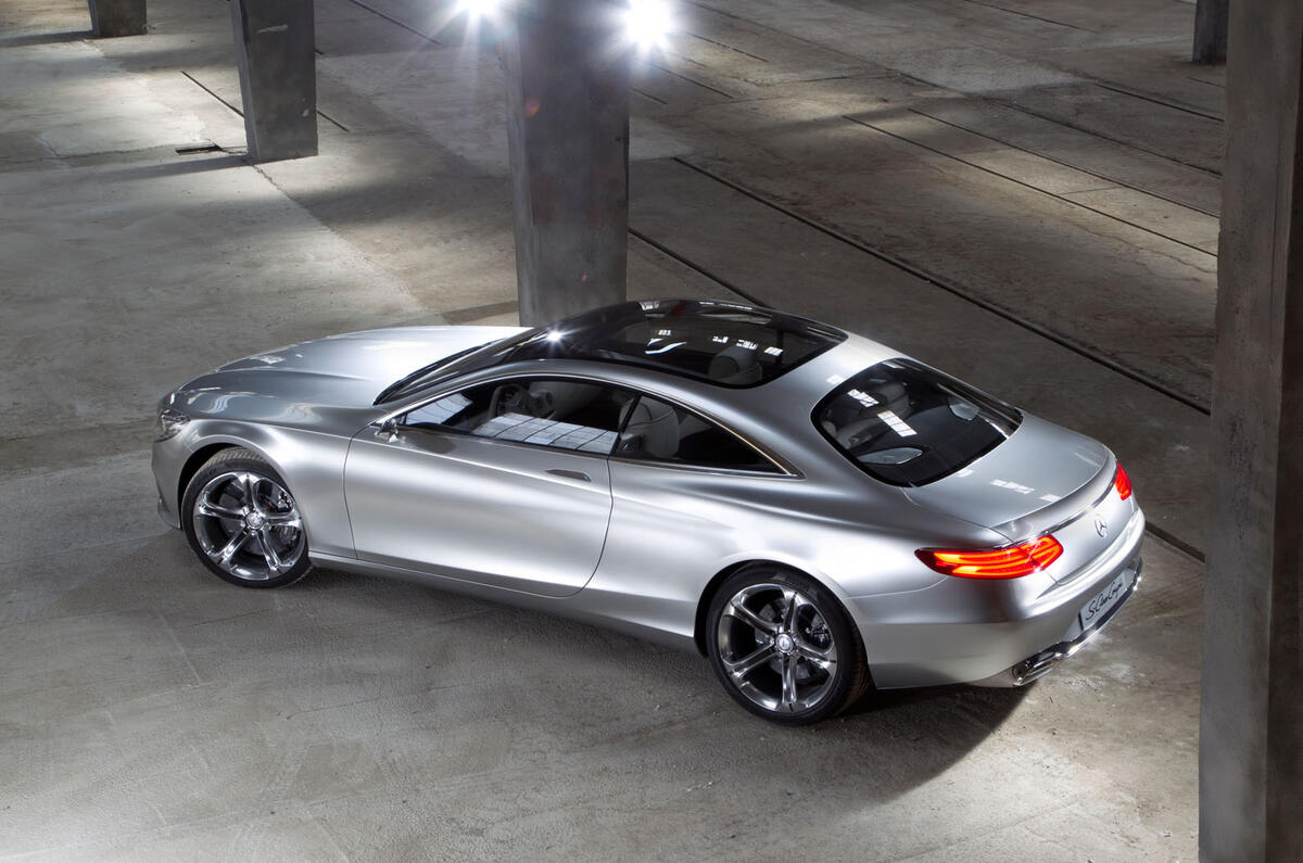 Mercedes' S-class coupe concept 'very close' to production car